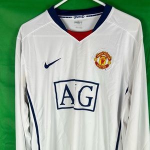 Nike long sleeve Manchester United Jersey